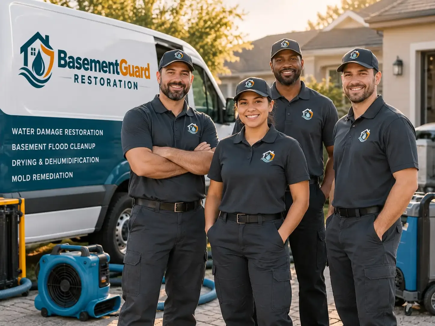 Basement Water Damage Restoration company in Mcgrady, NC